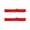 Red, variant on AMC 1958-1988 Standard 2 Point Tan Lap Bucket Seat Belt Kit - 2 Belts