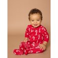 thumbnail image 4 of Little Star Organic Baby and Toddler Christmas Pajama Set, One-Piece, Sizes 0/3M-5T, 4 of 10