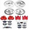 thumbnail image 2 of PowerStop Front and Rear Z23 Evolution Sport Brake Pad and Rotor Kit with Red Powder Coated Calipers Fits: LINCOLN Select Models KC7912, 2 of 3