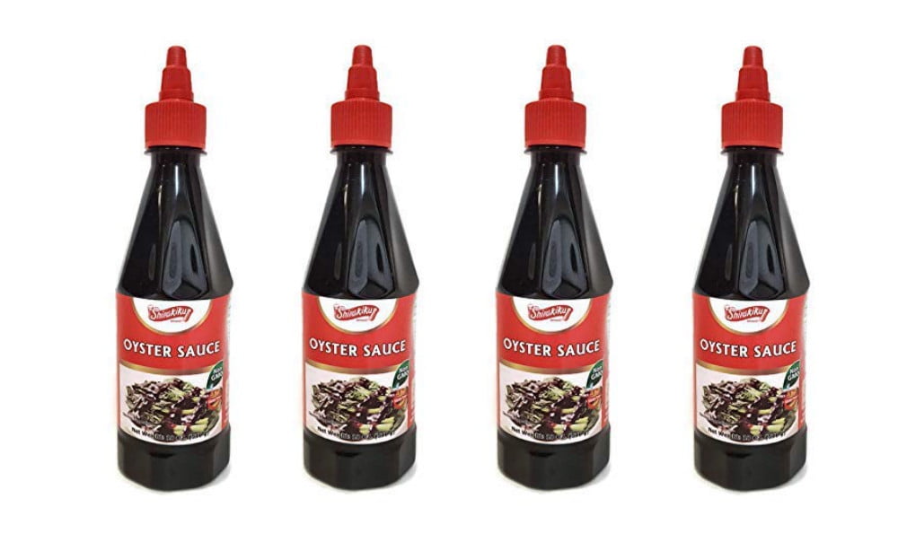 Shirakiku Oyster Sauce, 18 Ounce, Pack of 4