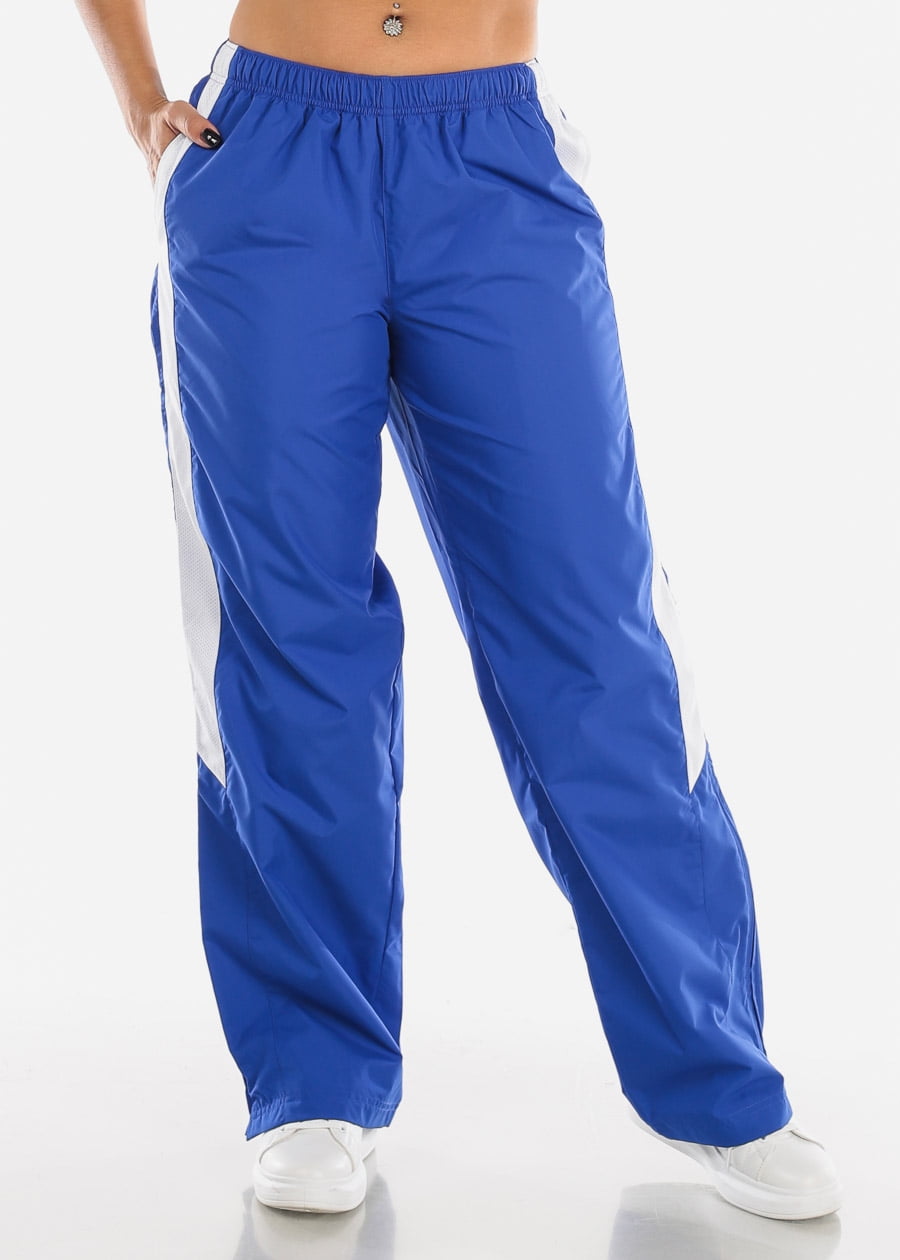 womens track pants with zipper legs