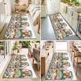 thumbnail image 4 of 2'x6' Rug Runners for Hallways Kitchen, Country Farm Non Slip Entryway Beside Floor Carpet Runner, Farmhouse Pig Cow Horse Truck Flowers Barn Washable Laundry Room Bedroom Throw Rugs Mat, 4 of 8