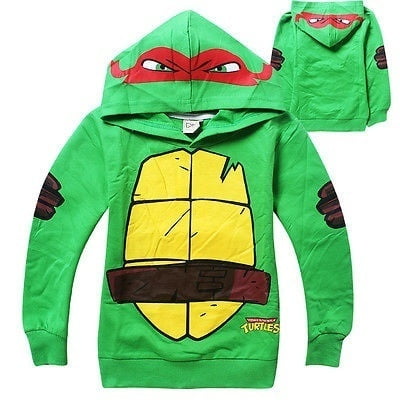 TTeenage Mutant Ninja Turtles Clothes Baby Kids Boys Tops Hoodies Sweatshirt 3-8Y