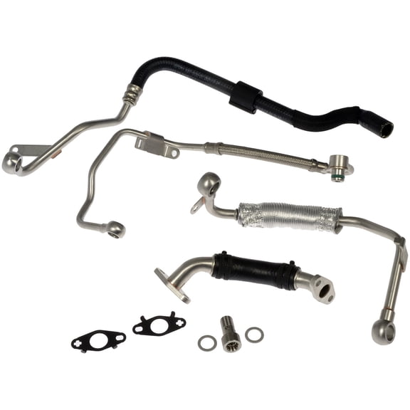 Dorman 667-072 Turbocharger Coolant and Oil Supply / Return Line Kit for Specific Audi / Volkswagen Models
