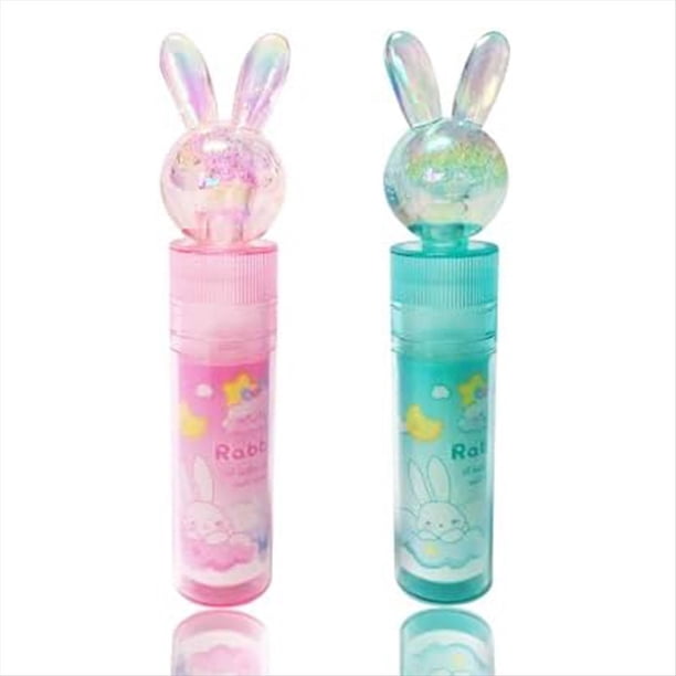 Borradores de Conejo, Borradores Lindos Borradores para Niños Borradores Rosas Borradores Kawaii Borrador de Lápiz Labial Borrador Retráctil