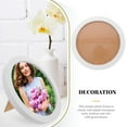 thumbnail image 4 of WASHWEPE Round Frame Picture Wood Photo Holders for Tables for Office Use 1Pcs, 4 of 5