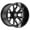 Asphalt (Satin Black), variant on 22" Inch Hostile H113 Rage 22x10 8x165.1(8x6.5") -25mm Satin Black Wheel Rim