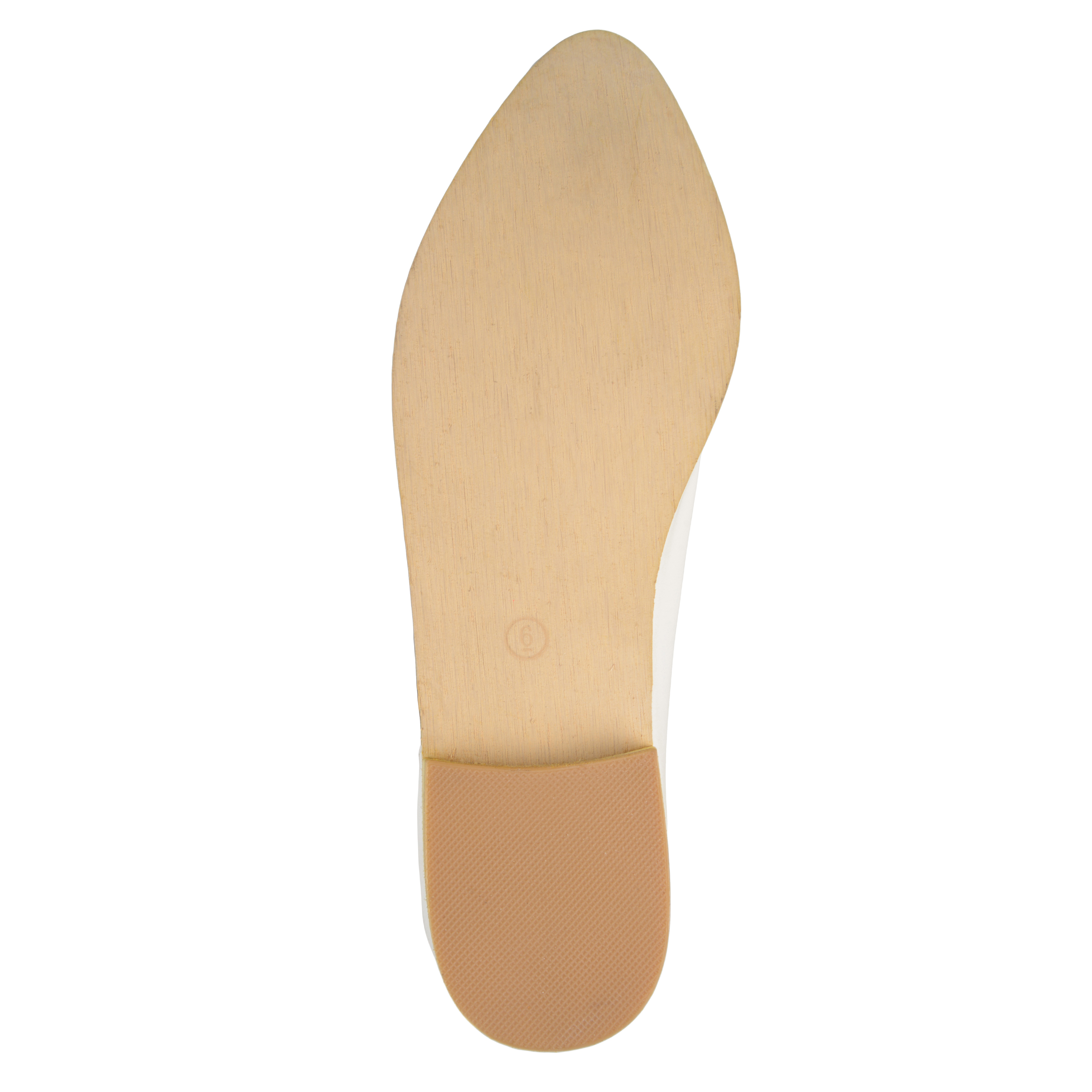 Brinley Co. Women's Faux Leather Almond Toe D'orsay Flats