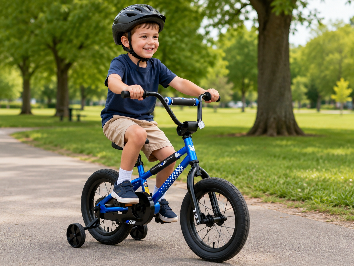 XJD BMX Kids Bike 12 Inch Boys 2-8 Years Training photo 7