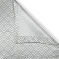 thumbnail image 4 of Ambesonne Neutral Valance Pack of 2, Square or Diamonds Style, 42"X12", Pale Taupe, 4 of 5