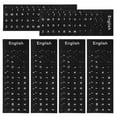 thumbnail image 4 of Raindrops  6 Sheets Replacement Keyboard Decals Magnetic Letter Language Lettering Stickers Black, 4 of 8