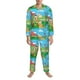 thumbnail image 3 of Fotbe Farm Animals Pijama de Hombre con Estampado de Manga Larga, Conjunto de 2 Piezas, Ropa de Dormir Suave y Cómoda con Bolsillos-Medium, 3 of 7