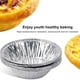 thumbnail image 5 of Huevos 100 Uds. Tazas Desechables Para Tarta De Huevo, Moldes Para Tarta De Huevo De Papel De Aluminio, Latas Para Hornear Pasteles, Sartenes, 5 of 6