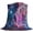 Starry Sky, variant on Colorful Nebulae Throw Blanket, Plush Blankets, Abstract Shiny Gradient Pink Blue Purple Cosmos Sky Star Super Soft Fuzzy Flannel Throw Blankets Warm Cozy Bed Blanket for Couch Sofa, 40x50 Inch