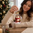 thumbnail image 7 of Qwtwty Glowing Christmas Tree Ornaments Christmas Decorations, Shatterproof Mini Clear Christmas Themed Hanging Pendants for Xmas Tree Decor, 7 of 7