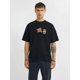 thumbnail image 1 of Men'S Casual Crew Neck T-Shirt with Milk Tea & Bear Print, Slight Stretch, Regular Fit, Summer Fashion Short Sleeve Tee for Adults, 1 of 6