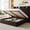 Black, variant on Allewie Full Size Lift Up Storage Bed Frame, Storage Shelf Headboard with Charging Station, Type-C and USB Ports, Hydraulic Support, Velvet Upholstered Bed Frame, No Box Spring Needed, Black