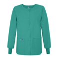 thumbnail image 3 of Adar Universal Round Neck Warm-Up Jacket (Available in 39 Colors), 3 of 5