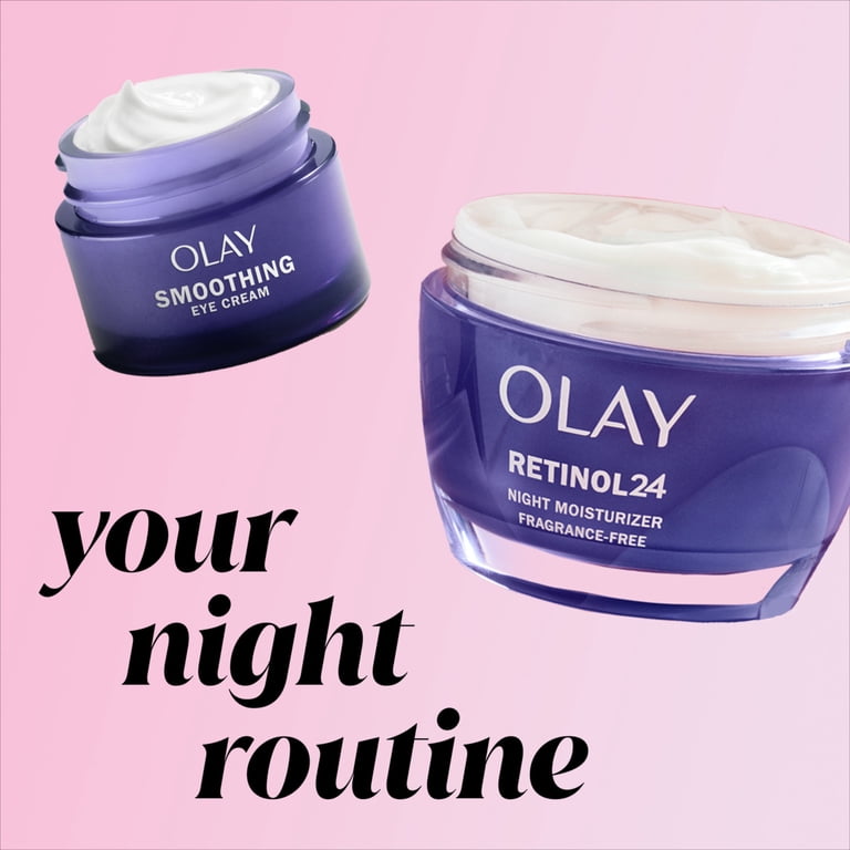 Olay Smoothing Eyes Retinol 24 Night Eye Cream, 0.5 oz photo 8