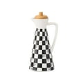 thumbnail image 2 of Callipe 400/800ml Ceramic Oil Dispenser Bottle Dust-proof Design Handmade Ceramics Oil Can for Kitchen Cooking Olive Oil Soy Sauce Vinegar Cruet Storage Jar Hotel Art, 2 of 8