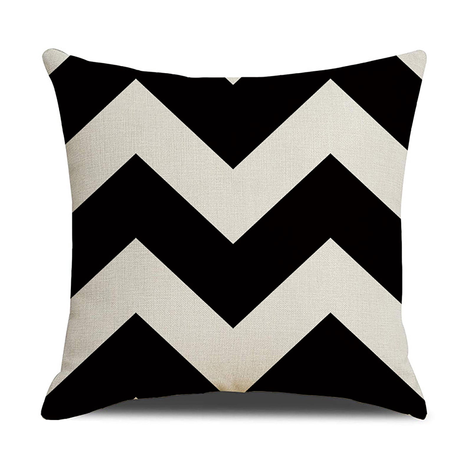 2 PCS Black White Hugging Pillows for Hugging Pillow Household Design Pattern Sand Pillow for Outdoor Sofa Bedding and Home Decor,18x18Inch Throw Pillow Covers