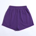 thumbnail image 3 of Birdeem Womens Solid Casual Loose Pockets Lacing Drawstring Short Pants, 3 of 12
