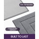 thumbnail image 5 of Alfombra de baño DEXI, extra suave y absorbente, 60 x 110 cm, color gris, 5 of 9