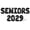 Black, variant on Letter Balloons - SENIORS 2029 16" Inch Alphabet Letters Foil Mylar Balloon Senior Year Party Banner (Gold)
