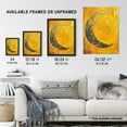 thumbnail image 3 of Artery8 Crescent Moon Orange Gold Moonlight Tassels Living Room Art Print Framed Poster Wall Decor 12x16 inch, 3 of 3