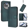 thumbnail image 2 of For Nothing Phone (3a) Pro Cases Wallet Stand Retro Texture Leather Phone Cover with Lanyard - Grey, 2 of 5