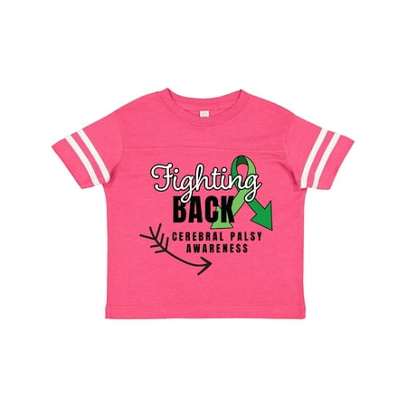 

Inktastic Fighting Back Cerebral Palsy Awareness Gift Toddler Boy or Toddler Girl T-Shirt