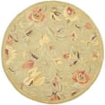 thumbnail image 4 of SAFAVIEH Blossom Myrtle Floral Wool Area Rug, Green/Multi, 5' x 8', 4 of 10