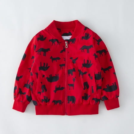 

Christmas Gifts Dqueduo Toddler Baby Girls Boys Fashion Long Sleeved Dinosaur Coat Printed Jacket Suit in Season Christmas Deals on Clearance