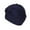 Navy, variant on Prolriy Turbans for Women Women Solid Hat Muslim Ruffle Turban Wrap Scarf Cap Head Wraps Hats for Women Black