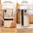 thumbnail image 3 of Kit de masa madre ABIOTO con banneton de 9" y frasco de 710 ml, 3 of 9