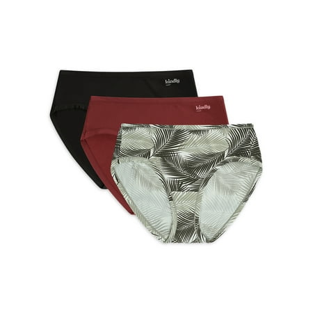 

Kindly Yours Women s Sustainable Micro Hipster Panties 3-Pack
