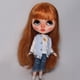 thumbnail image 3 of Pantalones rasgados con borlas de mezclilla de moda aptos para muñeca de , accesorios de ropa, CUTICAT Blythe Doll Clothes, 3 of 8