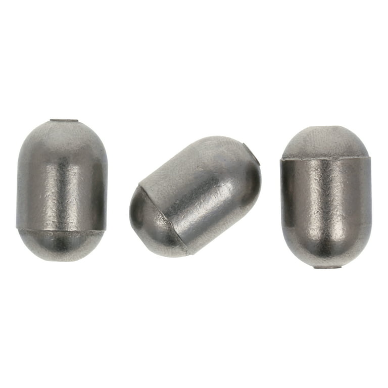 Eagle Claw 1/4 oz. Egg Sinkers, Steel, 7 Pack Weight