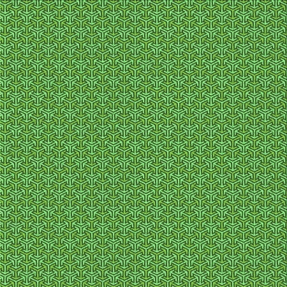 Ahgly Company Machine Washable Indoor Square Transitional Green Area Rugs, 6' Square
