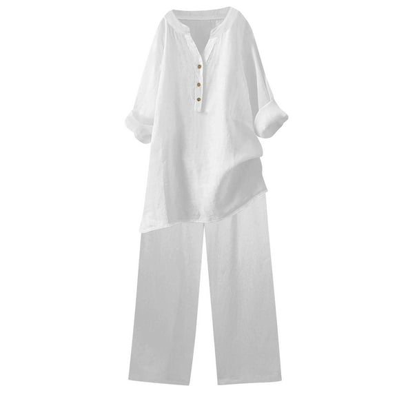 Dxzfnsa Two Piece Sets for Women Casual Winter 2025 V Neck Sweatshirt Loose Wide Leg Pants Bat Shirt Tracksuit Knit Fall Outfits S-5XL