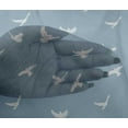 thumbnail image 3 of oneOone Viscose Chiffon Fabric Bird Ikat Print Sewing Fabric BTY 42 Inch Wide, 3 of 3