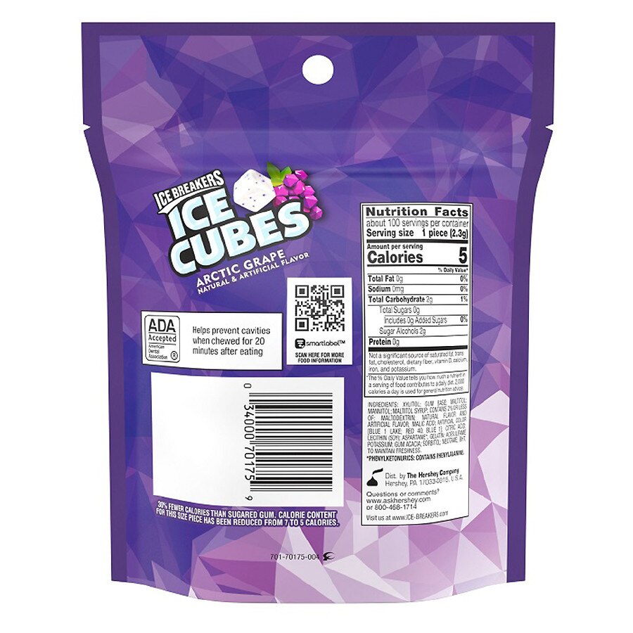 Buy Ice Breakers Arcitic Grape Sugar Free Gum Online at Lowest Price in