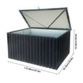 thumbnail image 2 of 215 Gallon Outdoor Deck Box,Waterproof Lockable Metal Storage Container for Patio Cushions Gardening Tools and Pool Toys, 2 of 6