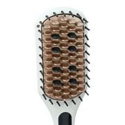 REMINGTON SHINE THERAPY Argan Oil & Keratin Infused Straightening Brush / Heated Styling Brush / Paddle Brush, CB7403