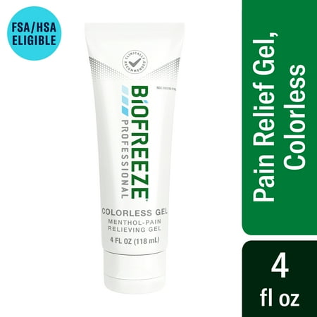 UPC 359316116203 product image for Biofreeze Professional Menthol Pain Relieving Gel Colorless Gel 4 FL OZ Tube For | upcitemdb.com