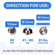 No Poop Eating for Dogs - Stop & Prevent Coprophagia - Digestive Enzymes - Breath Freshener - 120 Chews