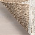 thumbnail image 3 of nuLOOM Esti Geometric Jute Area Rug, 4' x 6', Esti Natural, 3 of 9
