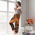thumbnail image 5 of Salouo Coffee Beans Print Women's Pajama Pants Casual Loose Sweatpants PJs Flowy Pants Drawstring Palazzo for Women Wide Leg Pants Lounge Pajama -Large, 5 of 8