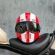 thumbnail image 3 of Cascos integrales para motocicleta, carcasa de fibra de vidrio, estilo retro vintage TT&CO Cafe Racer, casco integral de fibra de vidrio para motocross, scooter y hombre, 3 of 5