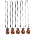 thumbnail image 4 of EIMELI Ceiling Fan Pull Chain Wooden Beaded 5Pcs 11.8X0.7X0.7In, 4 of 8